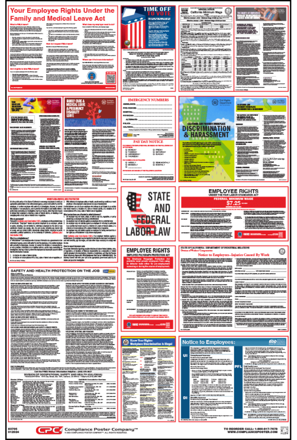 California Labor Law Poster