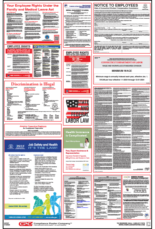 Connecticut Labor Law Poster