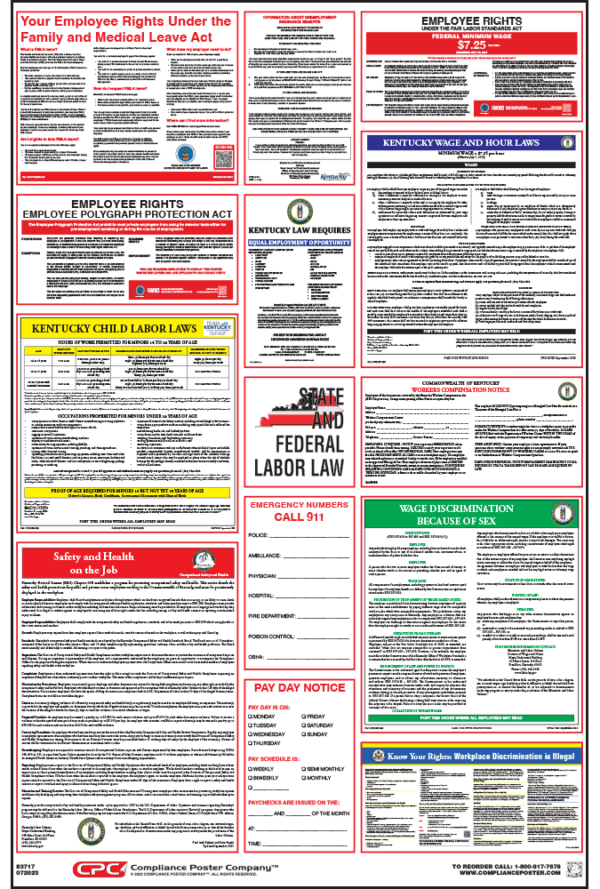 Kentucky Labor Law Poster