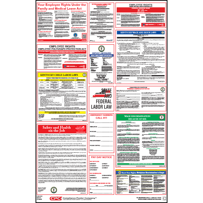 Kentucky Labor Law Poster