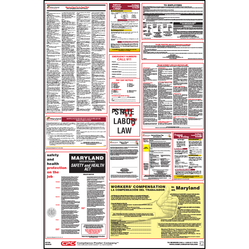 Maryland Labor Law Poster