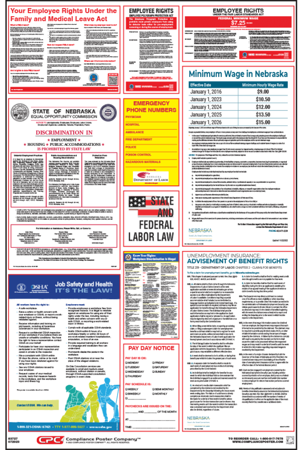 Nebraska Labor Law Poster