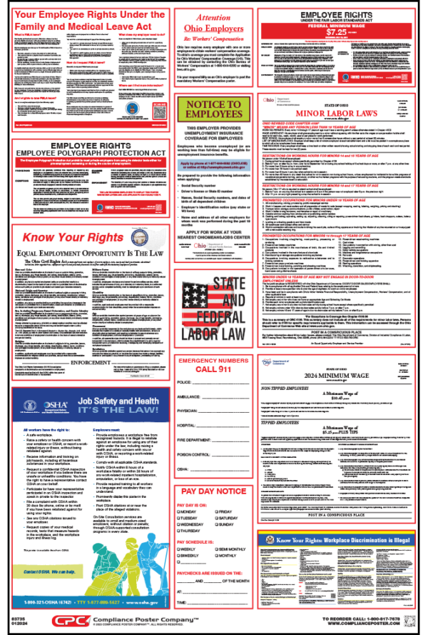 Ohio Labor Law Posters