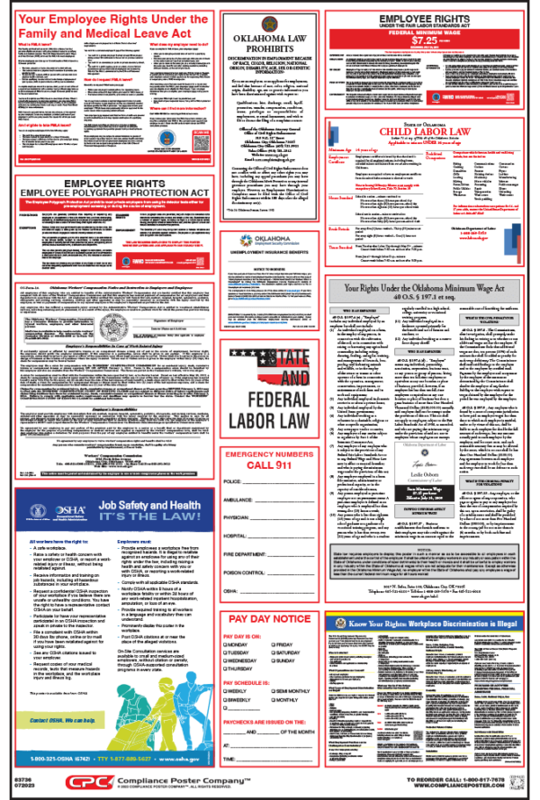 Oklahoma Labor Law Posters