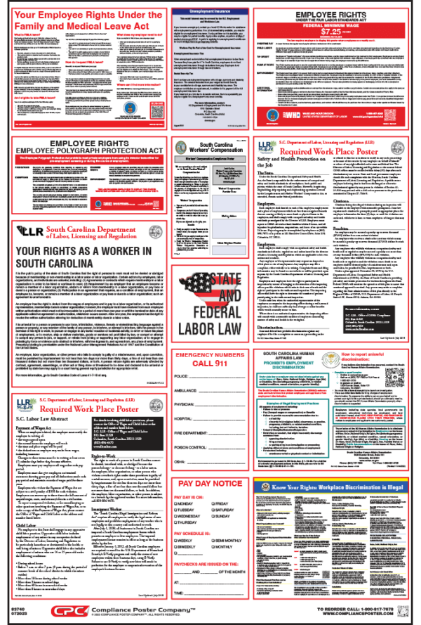 South Carolina Labor Law Posters