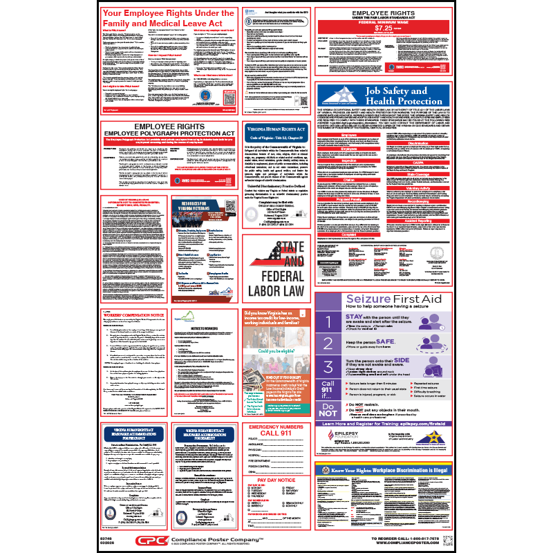 Virginia Labor Law Poster