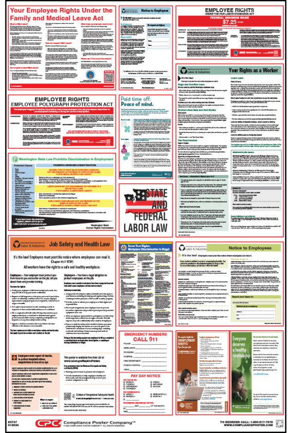 Washington State Labor Law Posters