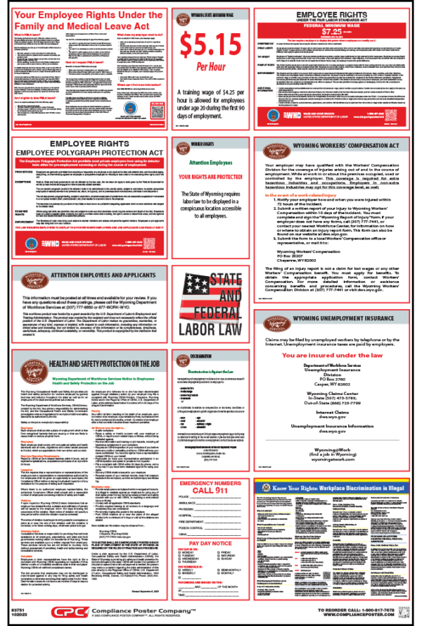 Wyoming Labor Law Posters
