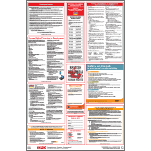 British Columbia Labour Law Poster