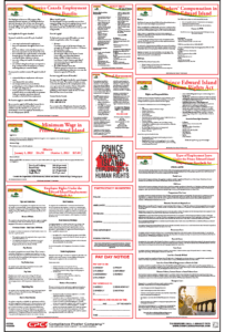 Prince Edward Island Labor law compliance Poster