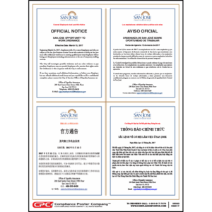 San Jose Opportunity to Work Poster