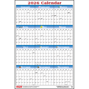 Holiday 12-Month Calendar