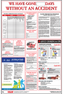 OSHA Workplace Safety Poster