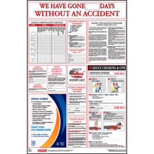 OSHA Workplace Safety Poster