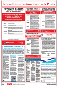 Federal Construction Contracts Poster
