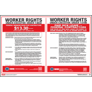 Federal Contractor Minimum Wage Poster