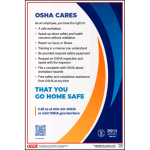 OSHA Job Safety and Health Poster