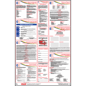 Newfoundland and Labrador Labour Law Poster