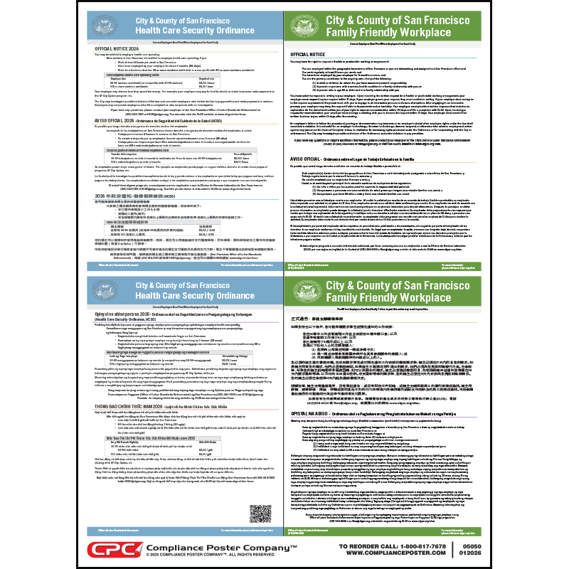 San Francisco Family Friendly Workplace & Health Care Security Ordinance