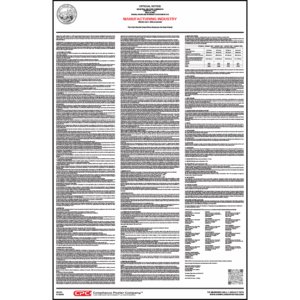 CA IWC Poster #1 - Manufacturing Industry