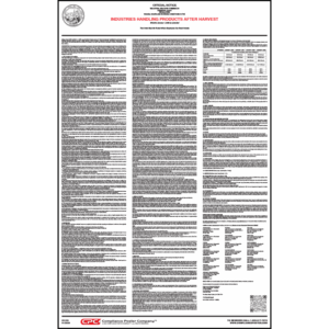 CA IWC Poster #8 - Products After Harvest