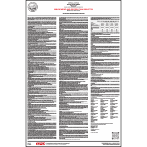 CA IWC Poster #10 - Amusement and Recreation