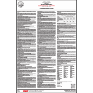 CA IWC Poster #12 - Motion Picture Industry