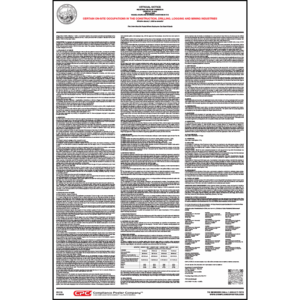 CA IWC Poster #16 - Construction, Drilling, Logging