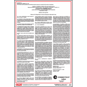 Connecticut Wage Order 7A and 7B