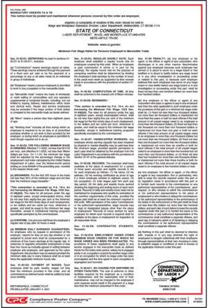 Connecticut Wage Order 7A and 7B