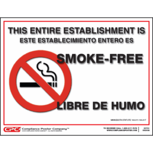 Minnesota Smoke-Free Poster