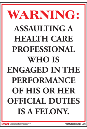 Nebraska Violence in Healthcare Poster
