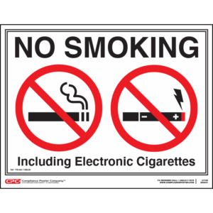 Nebraska No Smoking Poster