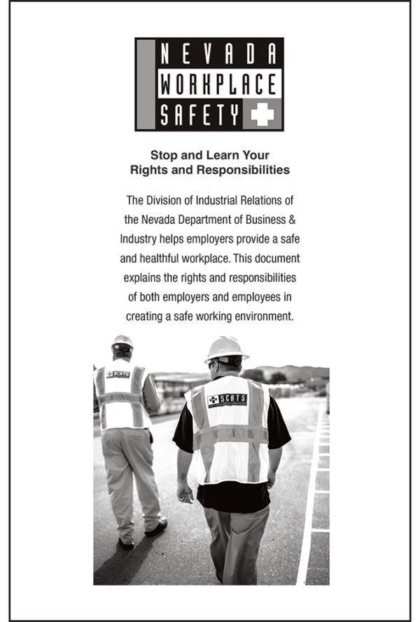 Nevada Workplace Safety Booklet