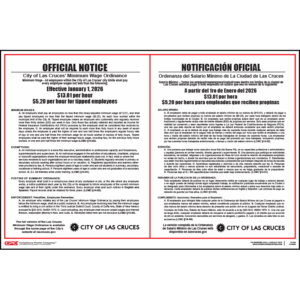 Las Cruces, NM Minimum Wage