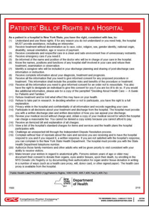 New York Patients' Bill of Rights
