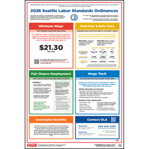 Seattle Workplace Poster