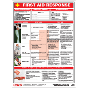 First Aid Response Poster