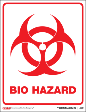 Bio Hazard Safety Poster