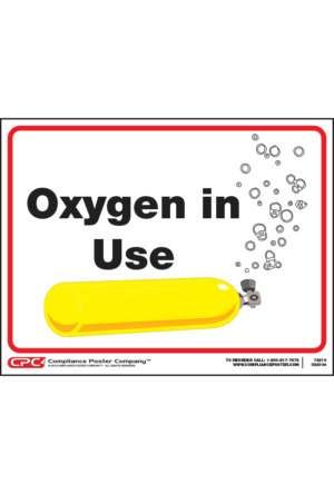 Oxygen In Use Poster
