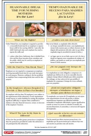 Reasonable Break Time for Nursing Mothers
