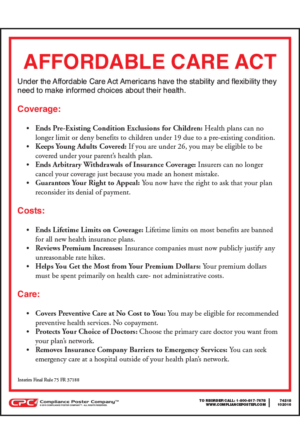 Affordable Care Act Poster
