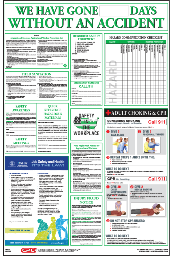 Federal Agriculture Safety Poster