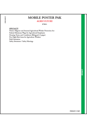 Agriculture Postings Mobile Poster Pak Add-On