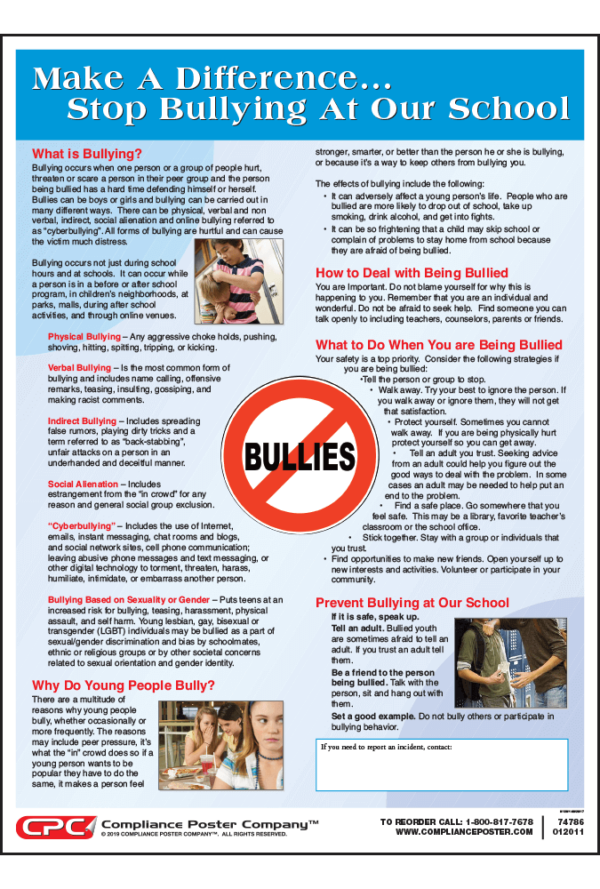 Stop Bullying at our School