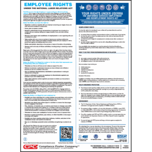 NLRA / USERRA Combo Poster - English