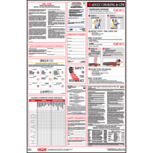 California OSHA Safety Poster