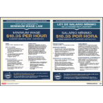 2021 Flagstaff Minimum Wage Poster - Bilingual