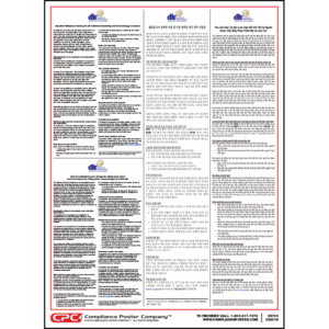 California Barbering and Cosmetology Labor Law Poster