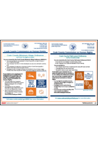 Cook County Minimum Wage & Earned Sick Leave Poster